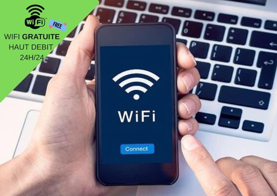 Super Studio Tout Equipe Wifi 2Pers Saint-Quentin  Exteriér fotografie
